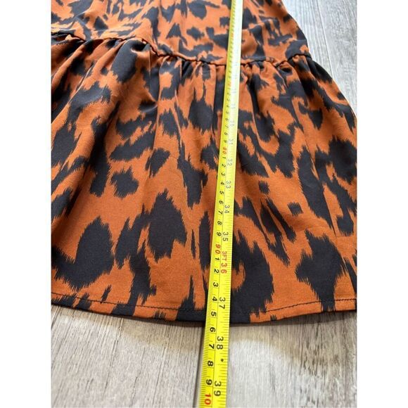SHEIN animal print knee length/below the knee dress size M - Picture 8 of 10
